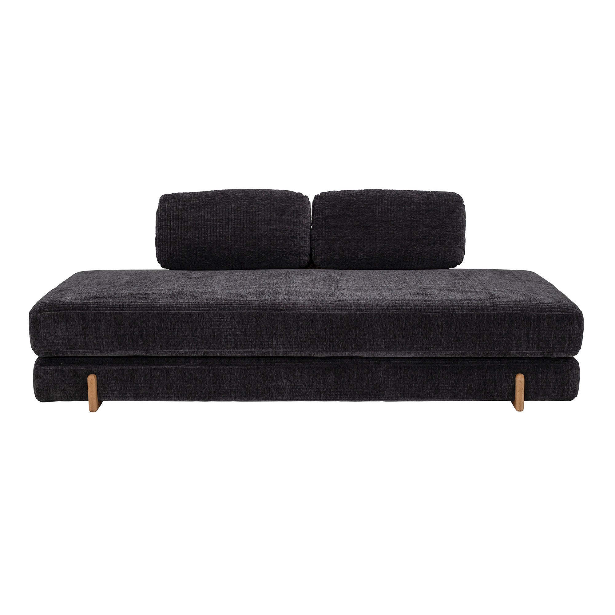Bloomingville Groove Daybed Mørk Polyester :85cm :43cm :202cm - Bloomingville Daybed  - 5711173317165