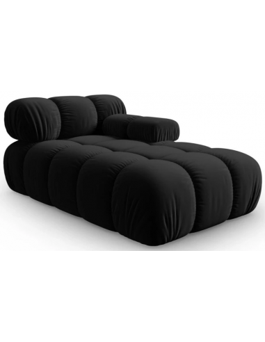 Sort Bellis Højrevendt Daybed Velour B155 - Micadoni Daybed