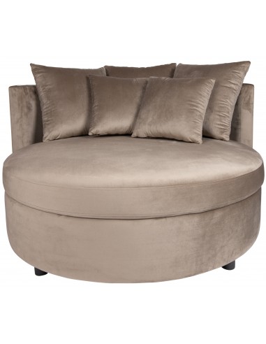 Fayen Daybed Velour Ø121 Sand - Ptmd Daybed