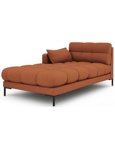 Mamaia Venstrevendt Daybed Polyester B185 Sort Murstensrød - Micadoni Daybed
