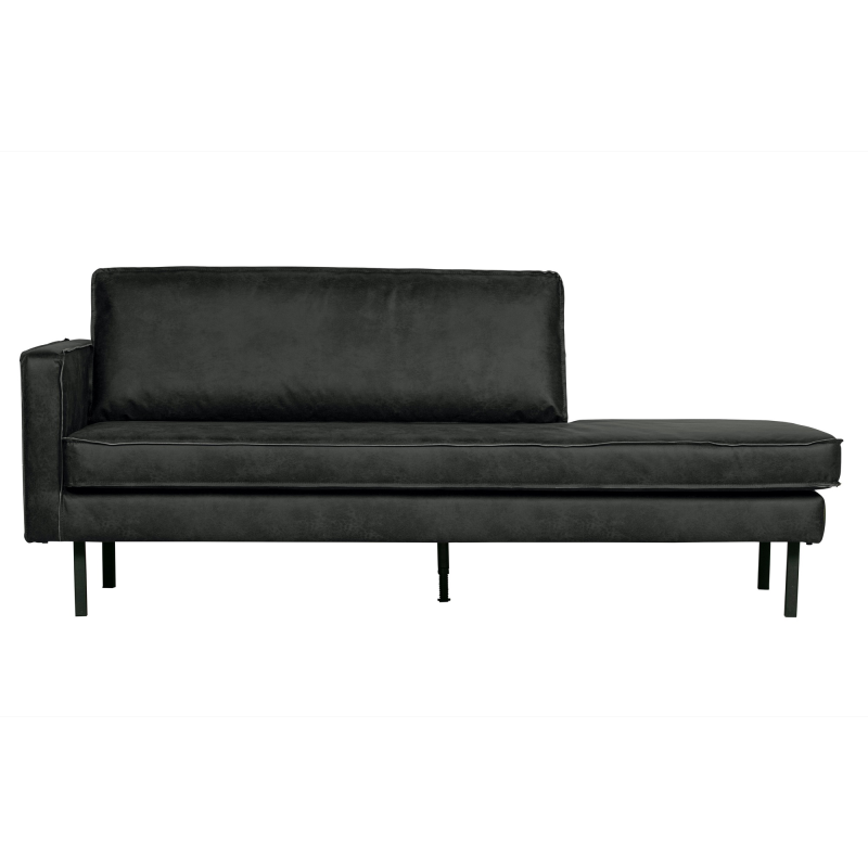 Sort Rodeo Daybed Venstrevendt Black - Bepurehome Daybed  - 8714713104536