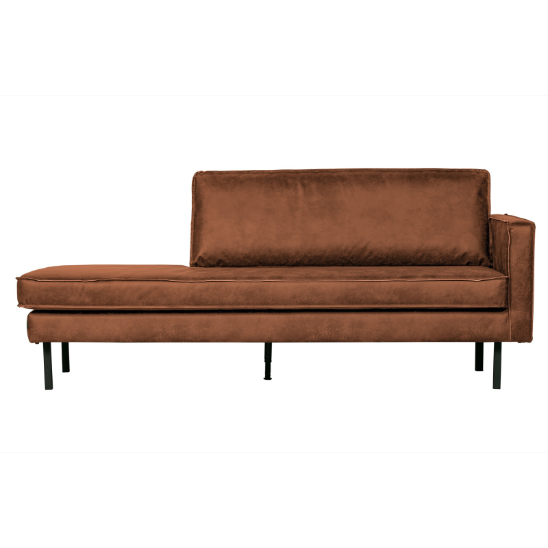 Cognac Rodeo Daybed Højrevendt - Bepurehome Daybed  - 8714713104529