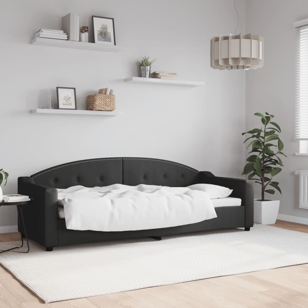 Sort Daybed 80x200 Stof - Boligcenter Daybed  - 8720845954031