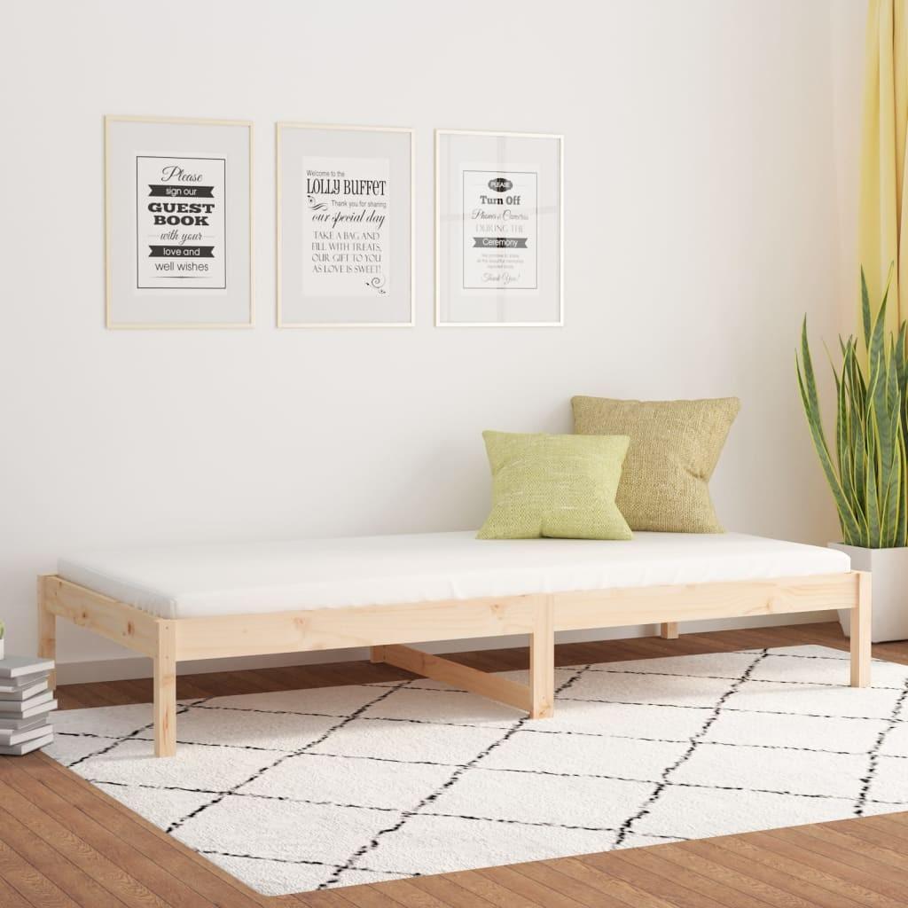 Daybed 90x190 Single Massivt Fyrretræ - Boligcenter Daybed  - 8720287214748