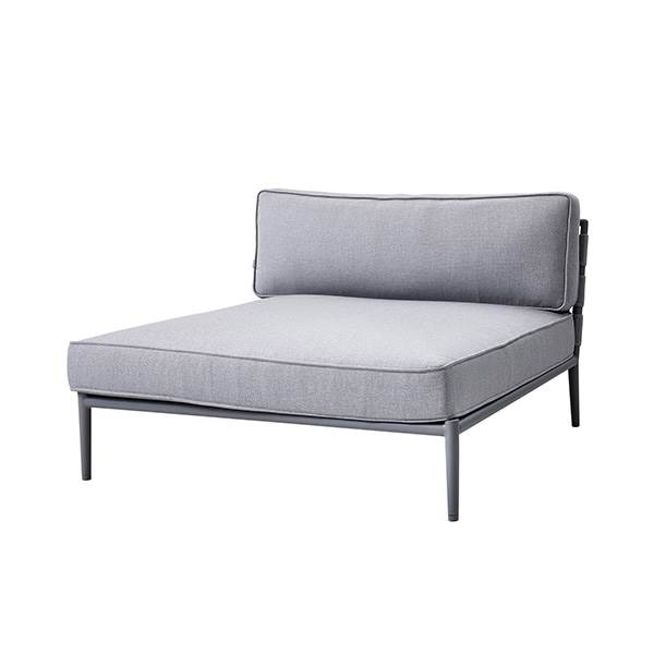 Cane Line Conic Daybed Modul Lysegrå - Cane-line Daybed  - 5711877170530