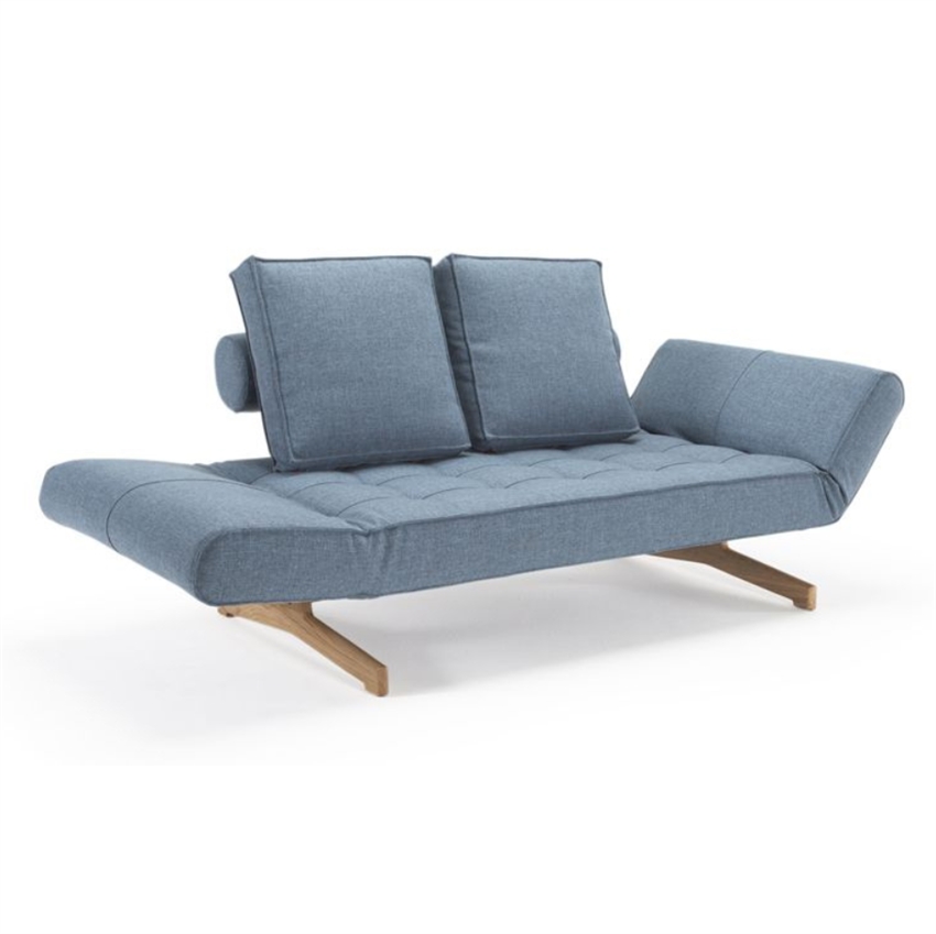 Ghia Wood Daybed Light Blue - Daybed