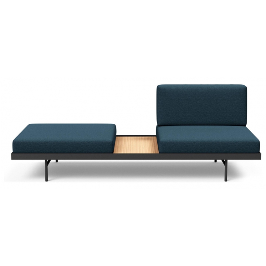 Puri Daybed Navy Blue Egetræsbord - Daybed