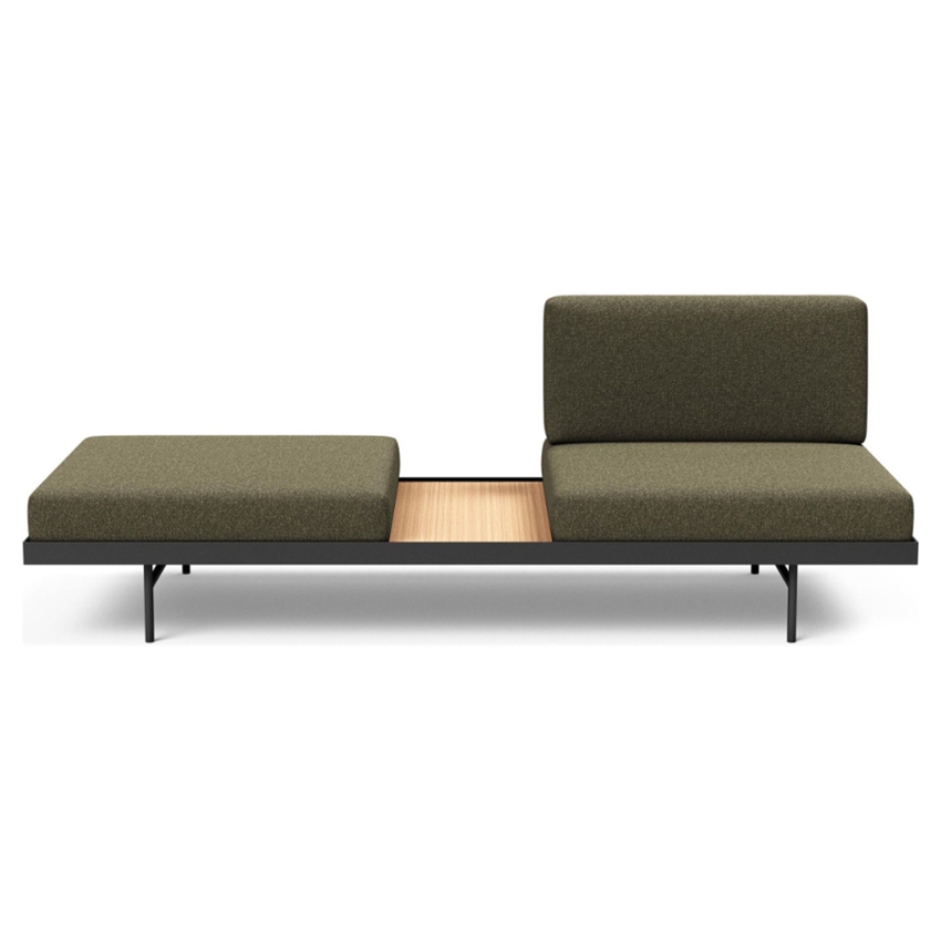 Grøn Puri Daybed Forrest Green Egetræsbord - Daybed