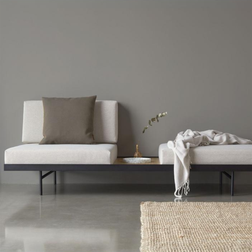 Puri Daybed Natural Med Valnød Bord - Daybed