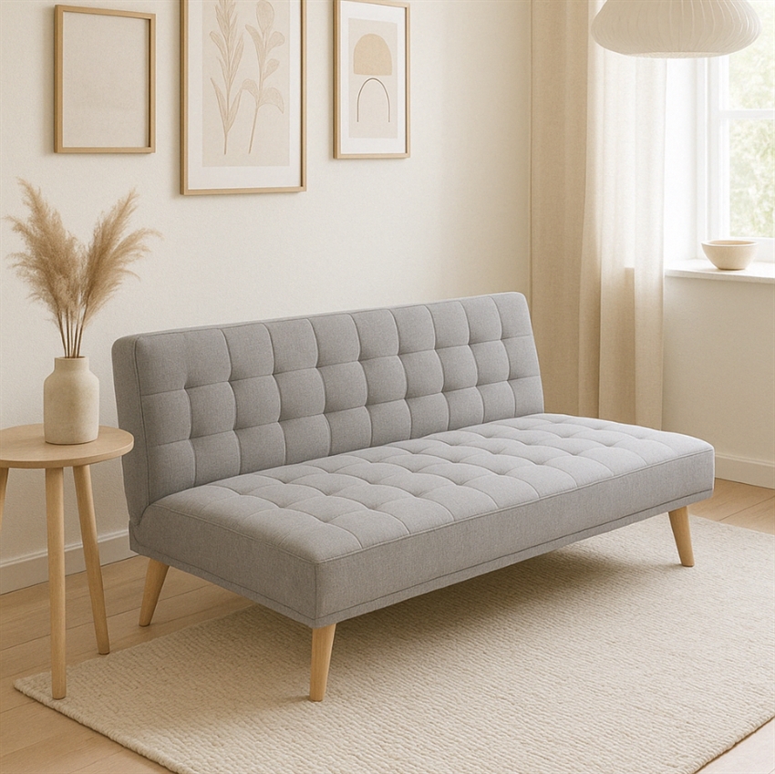 Oxford Daybed Grå Ben - Daybed