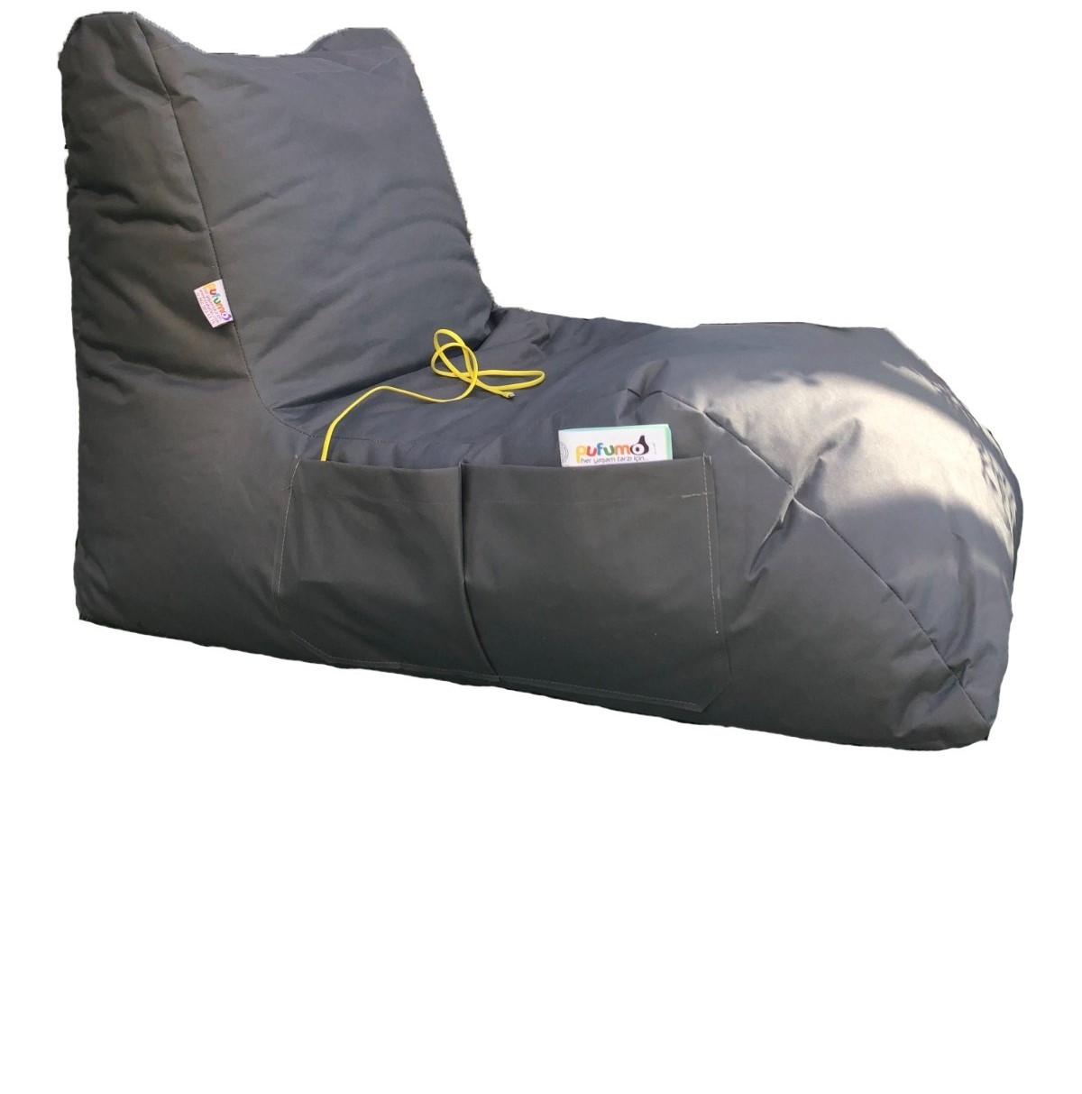 Grå Nordvrk Udendørs Daybed Sækkestol Vandtæt Polyester - NordvÄrk Daybed  - 8684282549086