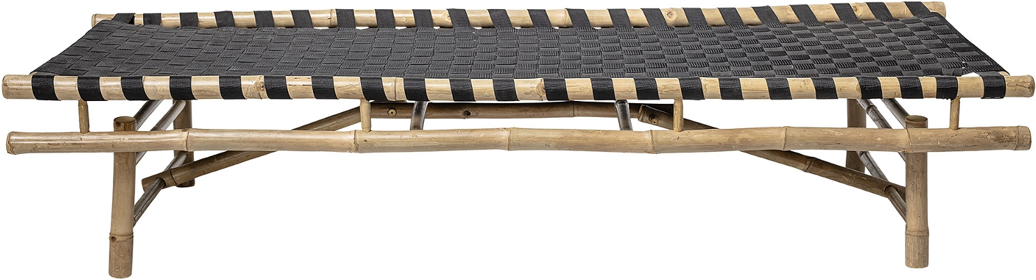 Natur Udendørs Daybed Bloomingville Nordic Solseng Bambus 70x190 - Bloomingville Daybed  - 5711173218660