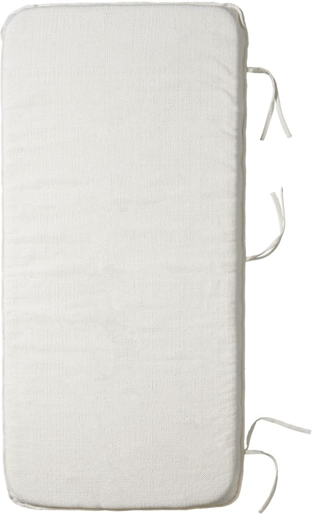 Hvid Udendørs Siddehynde Til Daybed House Doctor Puna Rå Bomuld Viskose Skum 170 - House Doctor Daybed  - 5707644819634