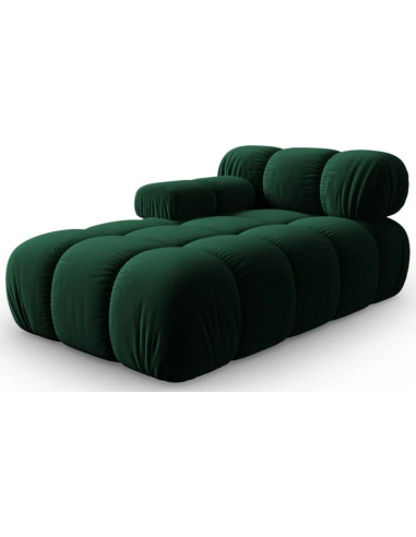 Grøn Bellis Venstrevendt Daybed Velour B155 Flaske - Micadoni Daybed