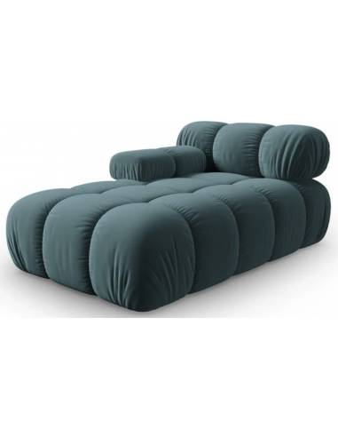 Bellis Venstrevendt Daybed Velour B155 Petrolium - Micadoni Daybed
