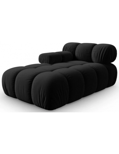Sort Bellis Venstrevendt Daybed Velour B155 - Micadoni Daybed