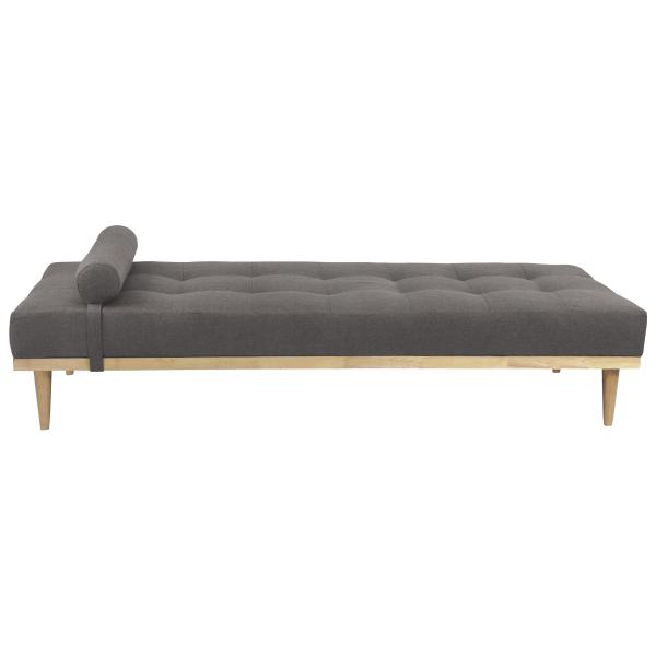 Homeville Bronx Stof Grå 200x80x40cm - Daybed