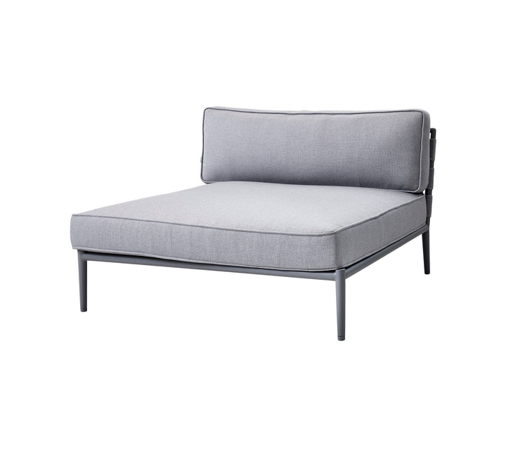 Cane Line Daybed Modul Light Grey 140 - Cane-line Daybed