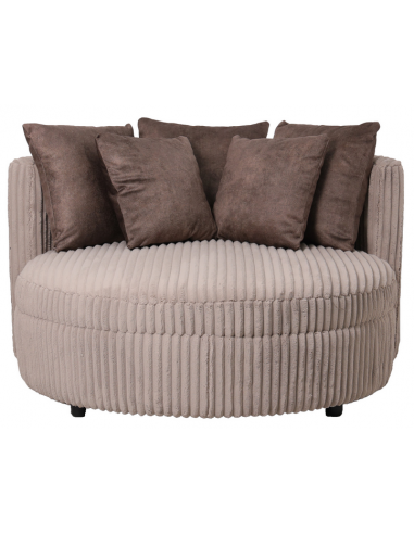 Fayen Daybed Ripped Corduroy Ø121 Taupe Brun - Ptmd Daybed