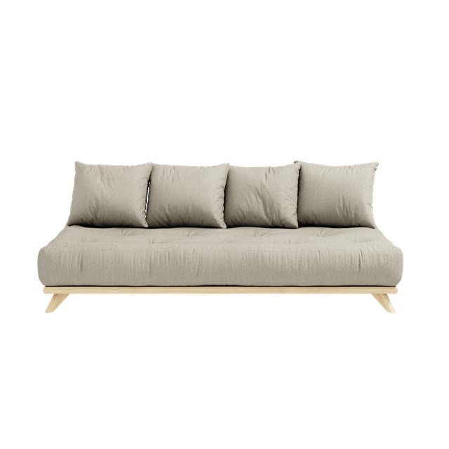 914 Linen Karup Design Senza Daybed Madras 314 Linen Klarlakeret - Karup Design Daybed  - 5713655106922