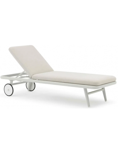 Scoop Solseng Daybed Aluminium Couturetex 203 Lysegrå Greige - Couture Jardin Daybed
